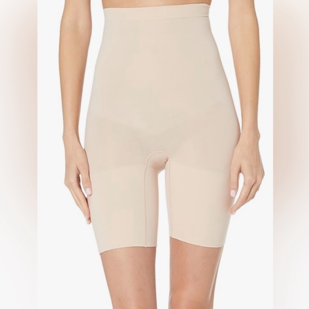 New With Package Spanx Higher Power Short - Soft Nude 1X